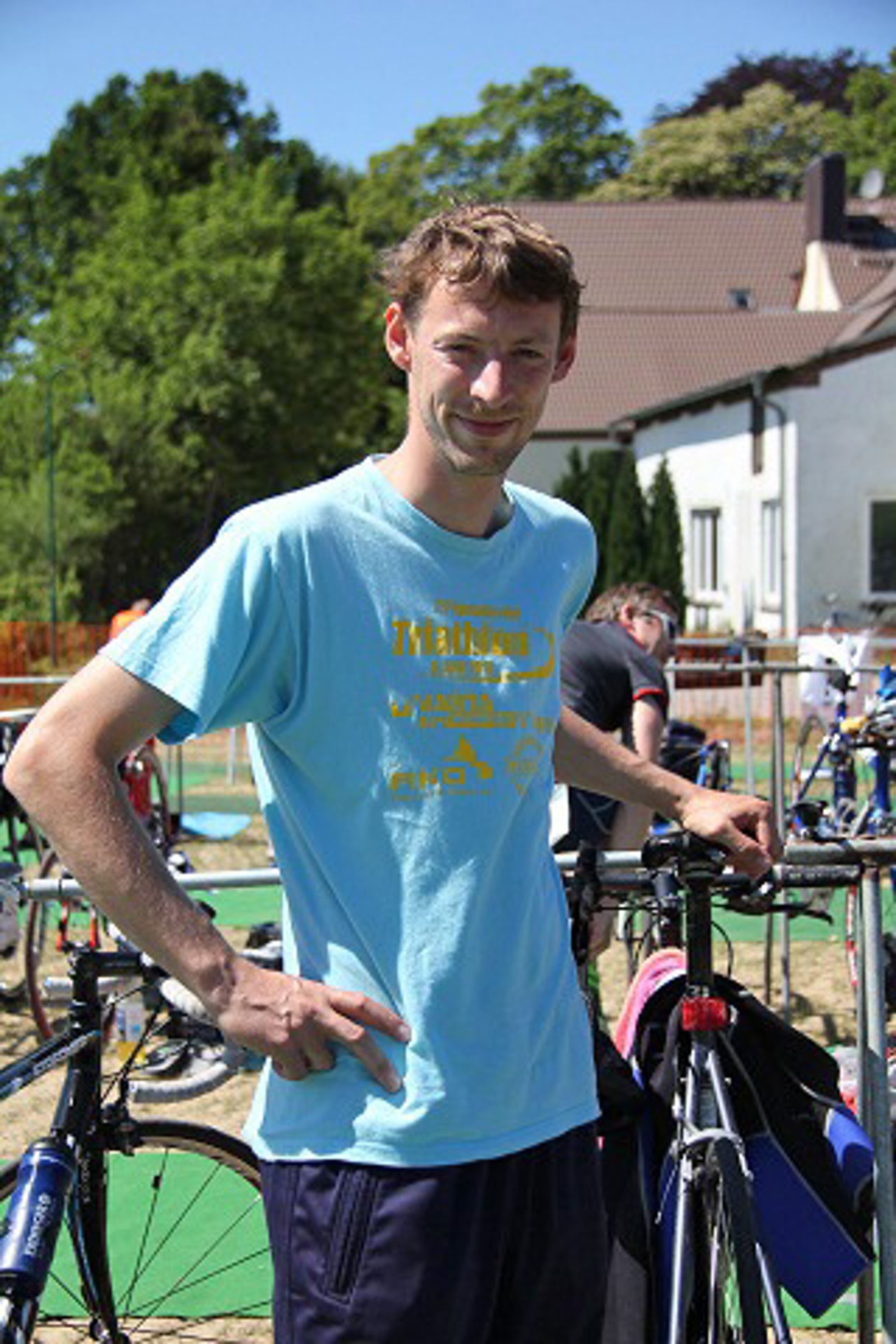 Stephan Tessin beim Papendorfer-Triathlon 2011