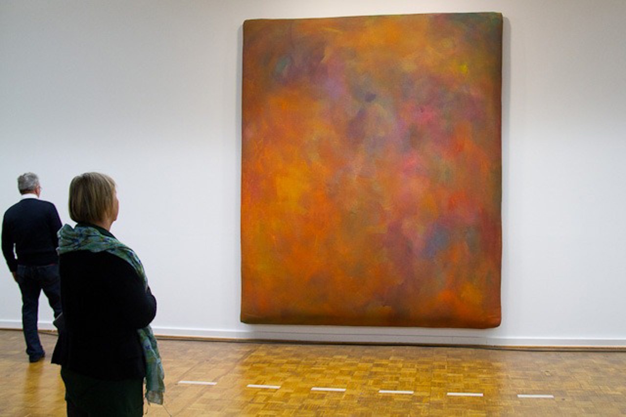 Gotthard Graubners  Farbraumkörper in der Kunsthalle Rostock