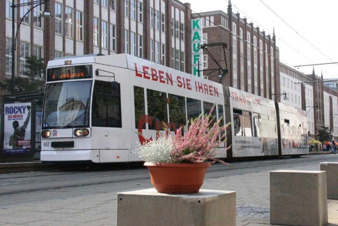 Straßenbahnen durften gestern fahren