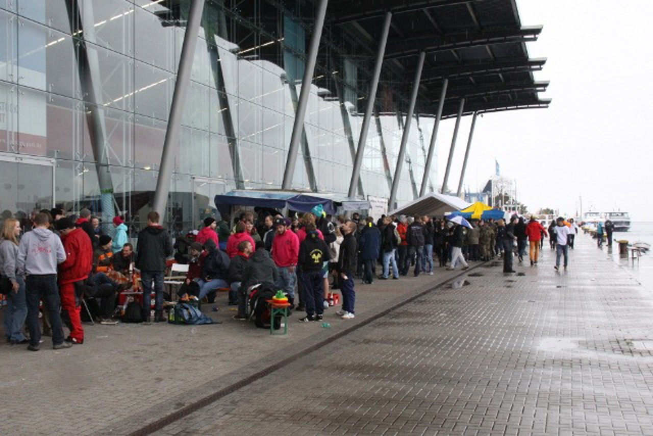 Passagierkai Pier 7 als Partymeile