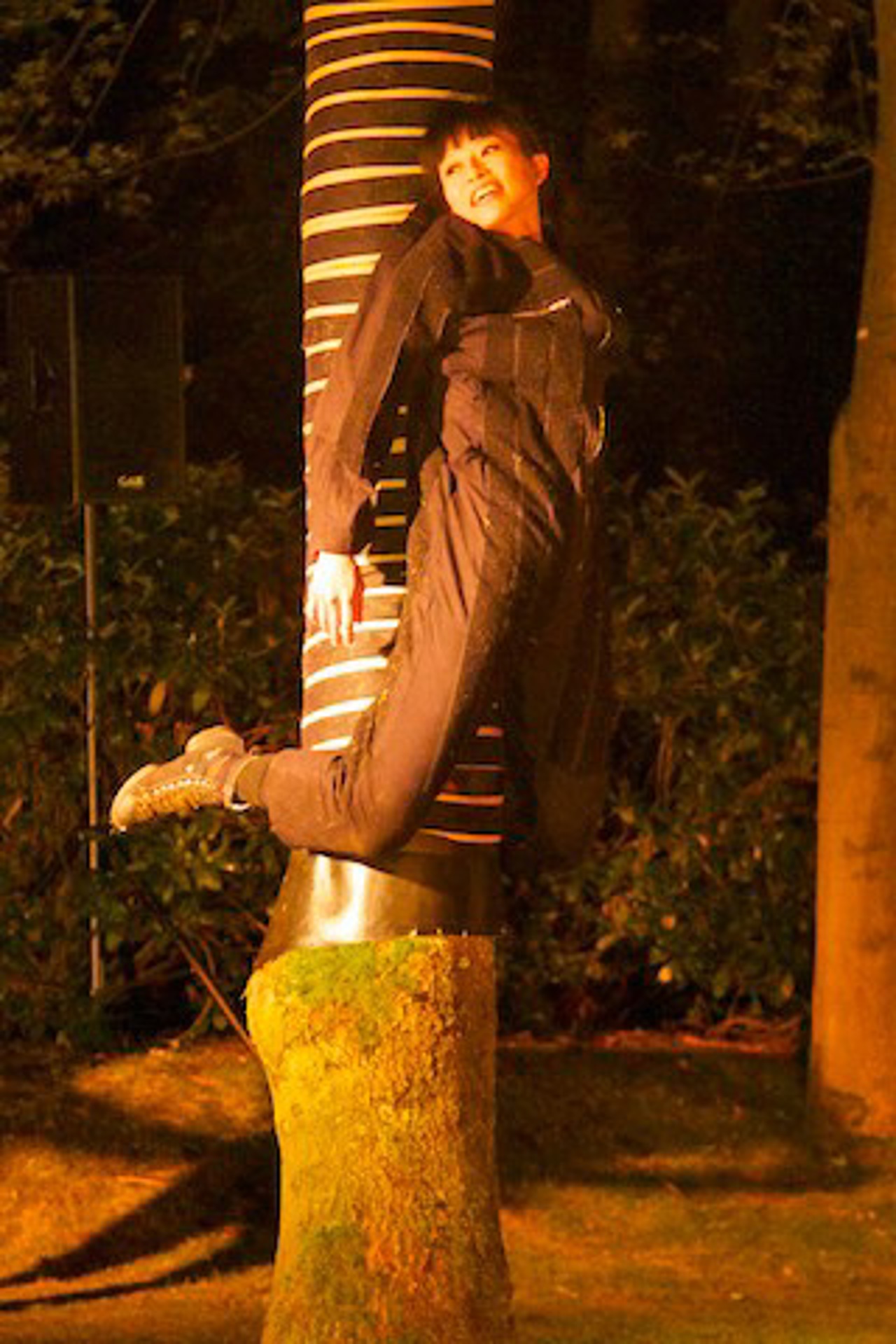 Tanzcompagnie des Volkstheaters Rostock bei der LichtKlangNacht 2014
