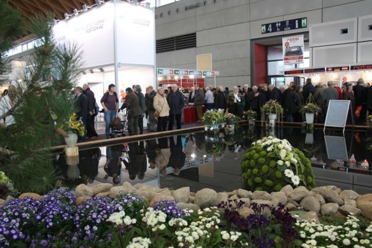 Schwedische Blumenschau auf der OstseeMesse 2012
