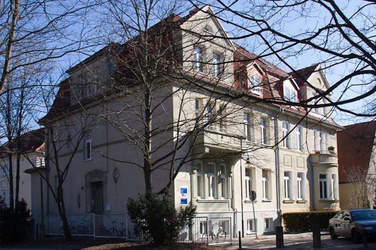 Sitz der Uwe Johnson Gesellschaft am Reifergraben 4 in Rostock