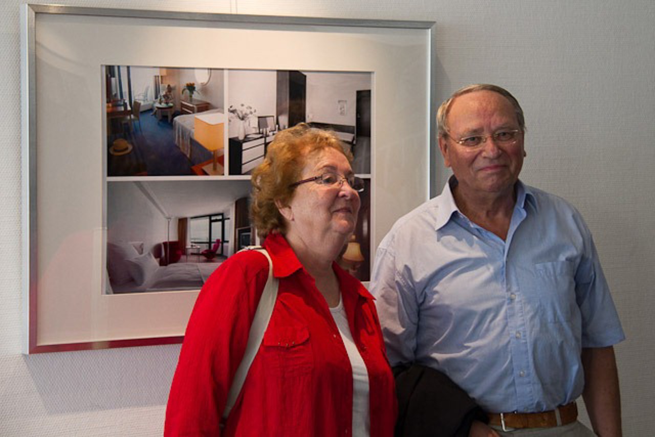 Klaus Beyer und seine Frau verfolgen das Hotel Neptun seit seiner Errichtung