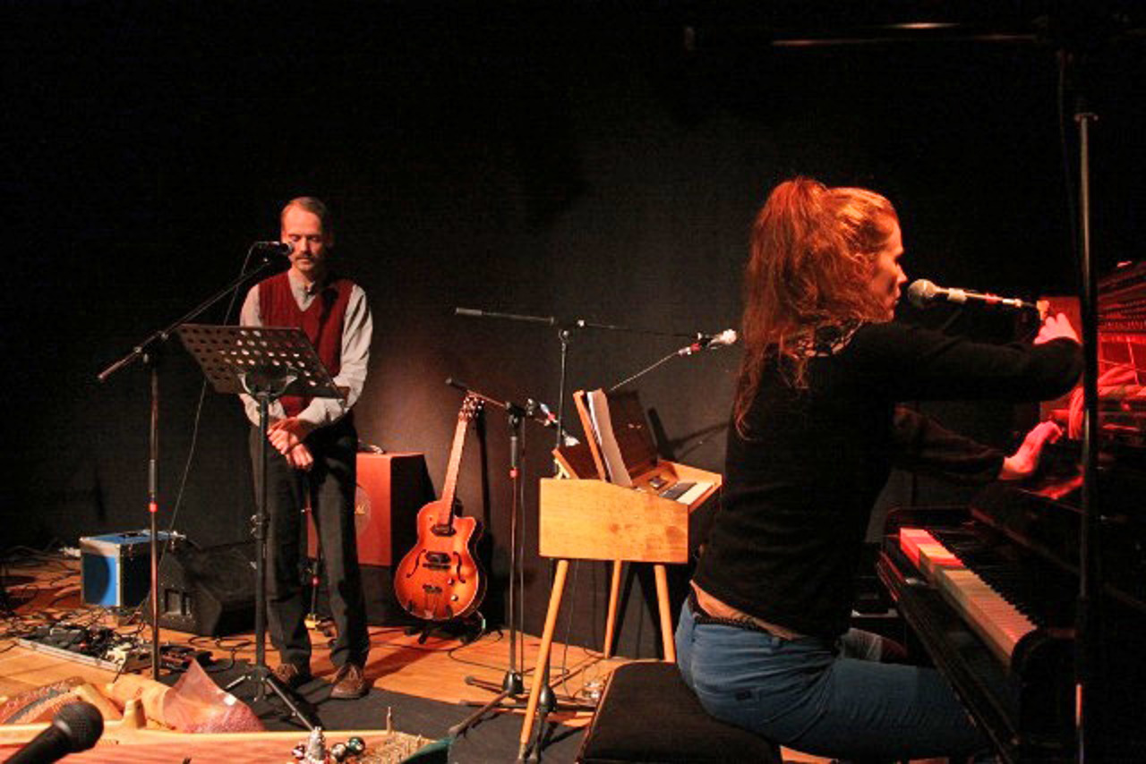 Lars Skinnebach und Johanna Borchert