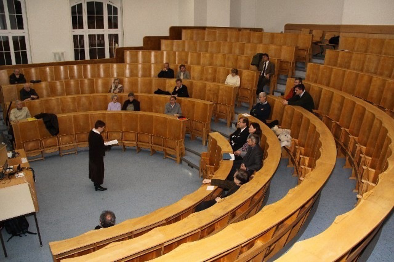 Hörsaal Anatomie der Universität Rostock