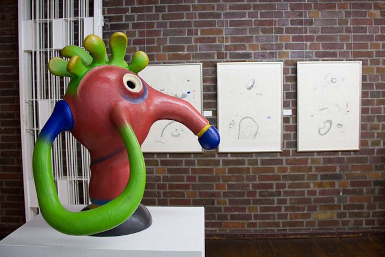 Kammrüssler von Otmar Alt in der Kunsthalle Rostock