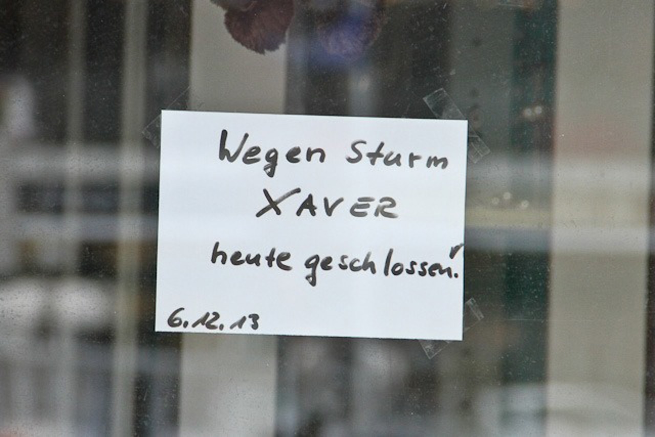 Einige wenige Händler ließen ihr Geschäft heute in Warnemünde geschlossen.