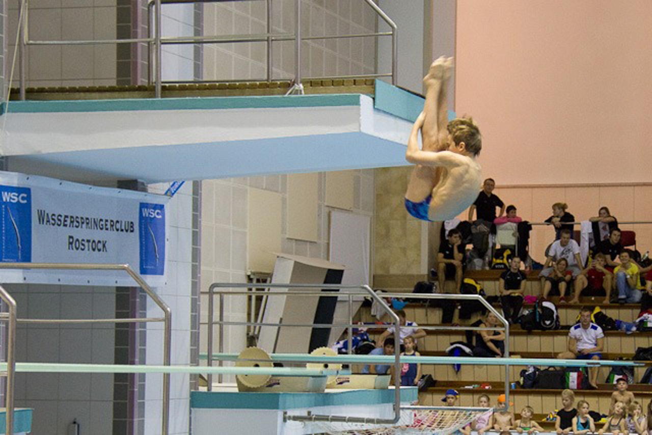 Wasserspringernachwuchs des WSC Rostock