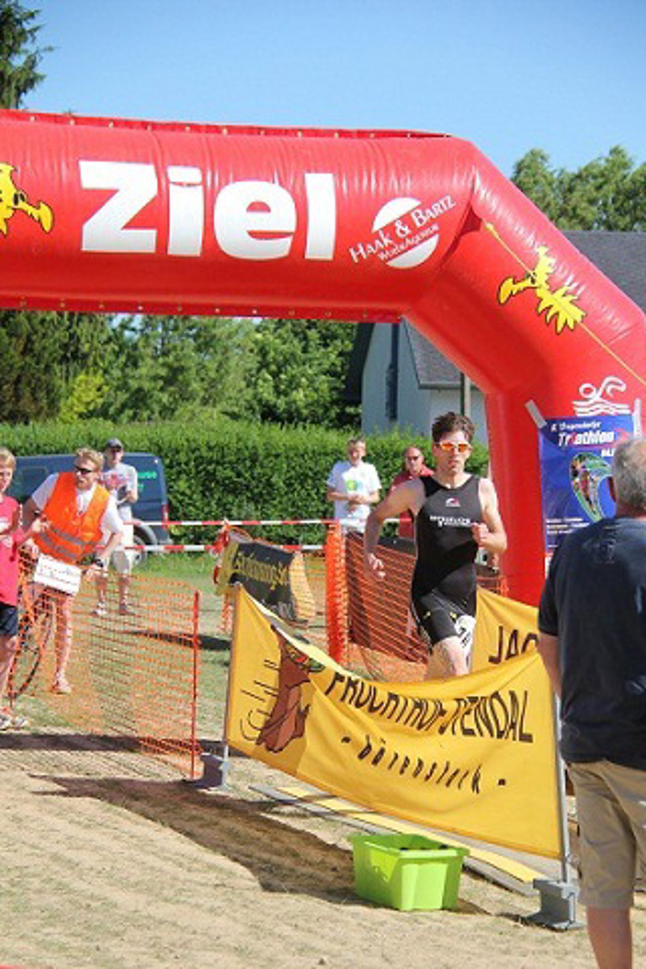 Papendorfer Triathlon 2011 - Marcel Fischer, Erster der zweiten „Welle“