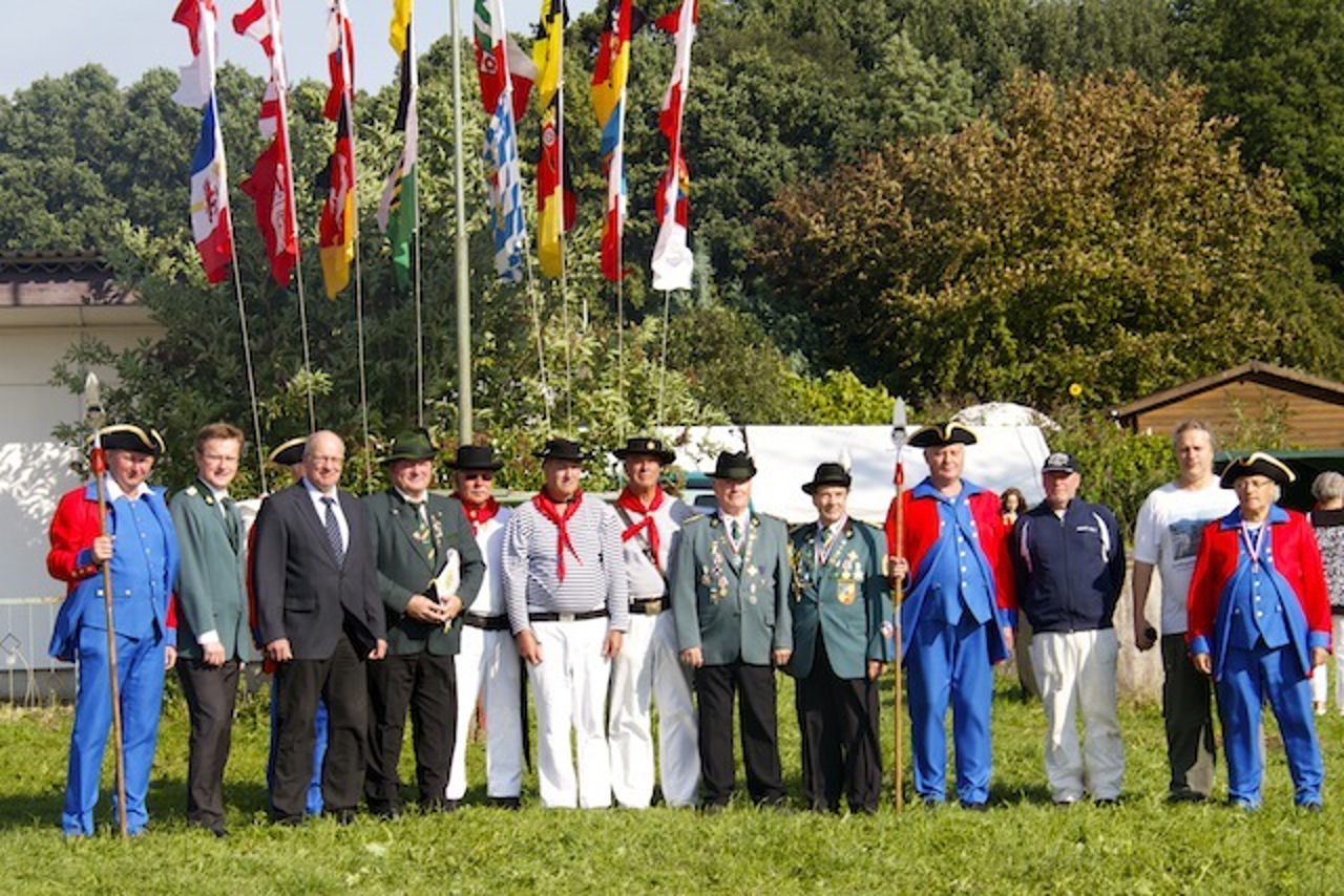Teilnehmer des 15. Kanonier- und Böllertreffen zur Hanse Sail Rostock 2014
