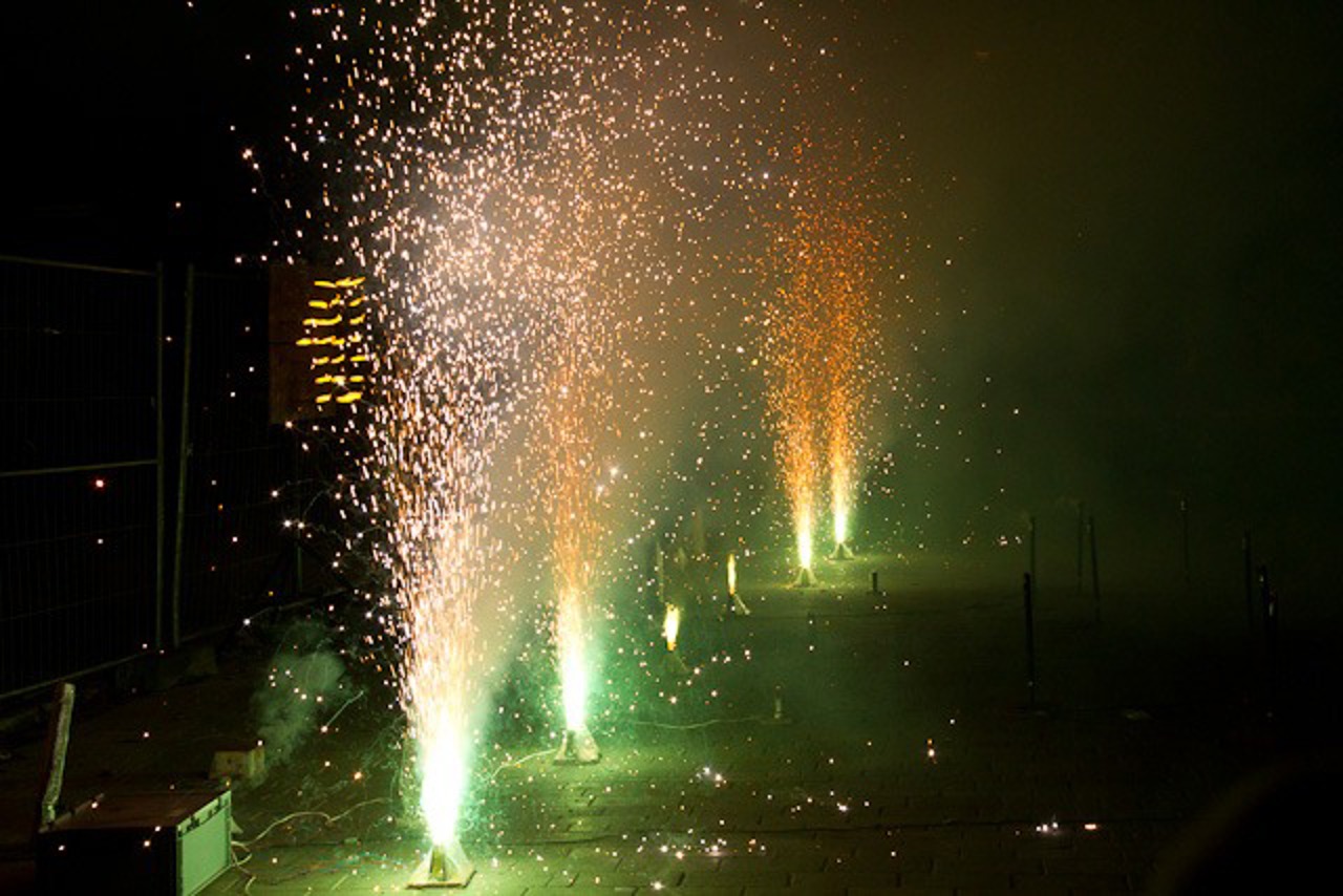 Bodenfeuerwerk