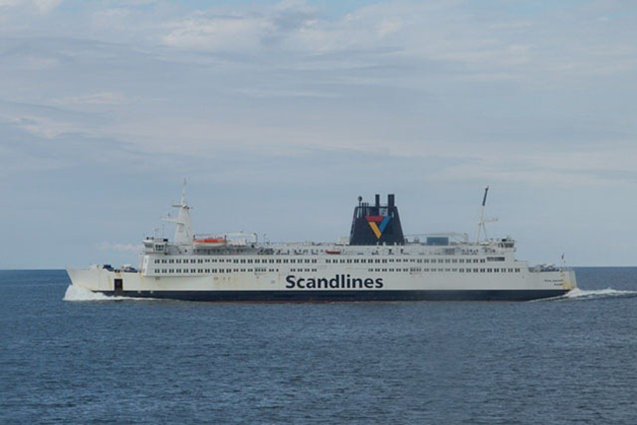 Scandlines Fähre Richtung Dänemark