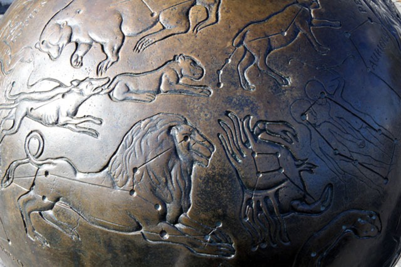"Nördliches Firmament" von Inge Jastram und Susanne Rast am Eingang zur Westmole