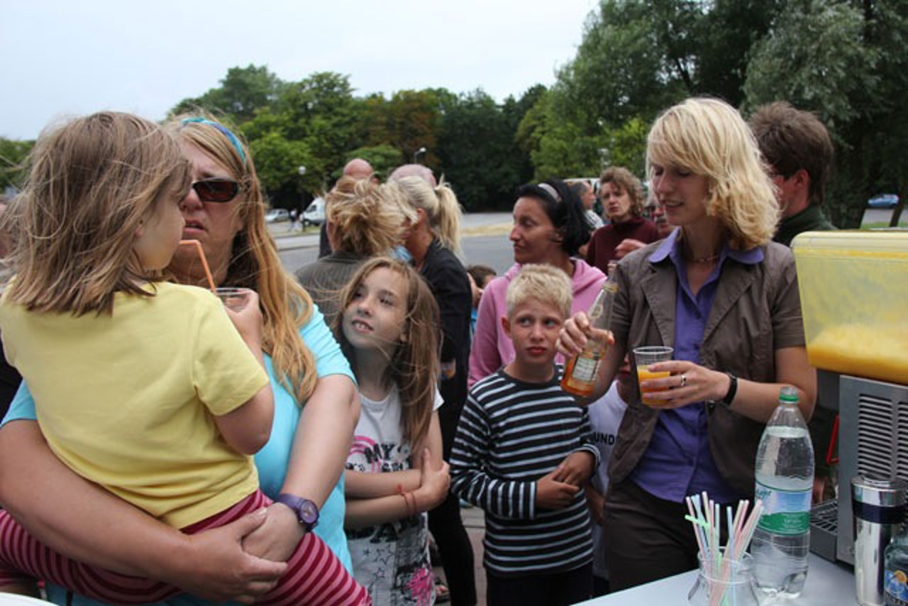 Manuela Schwesig auf Sommertour in Warnemünde
