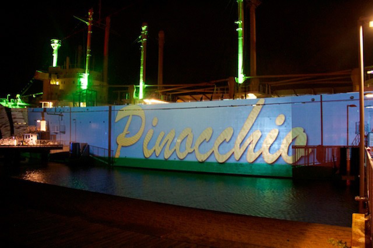 LichtKlangNacht 2014: mit Pinocchio durch den IGA-Park