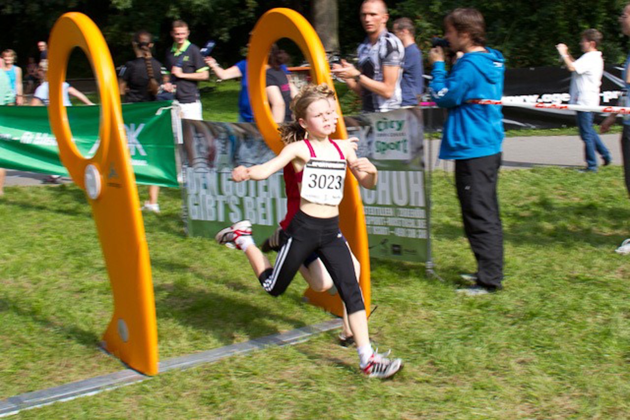 Schnupperlauf-Siegerin Steffi Krüger