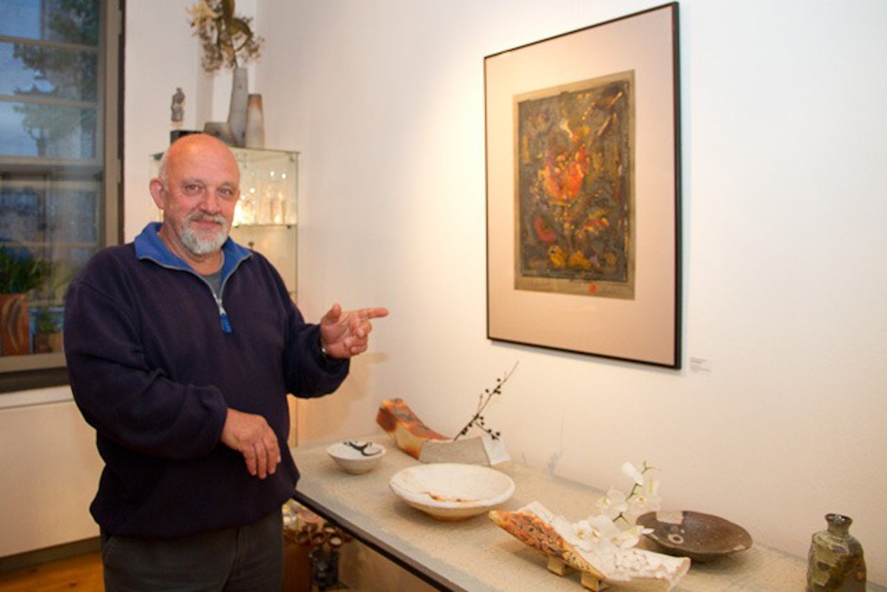 Dietmar Schramm und Keramiken von Paul Davis (AUS)