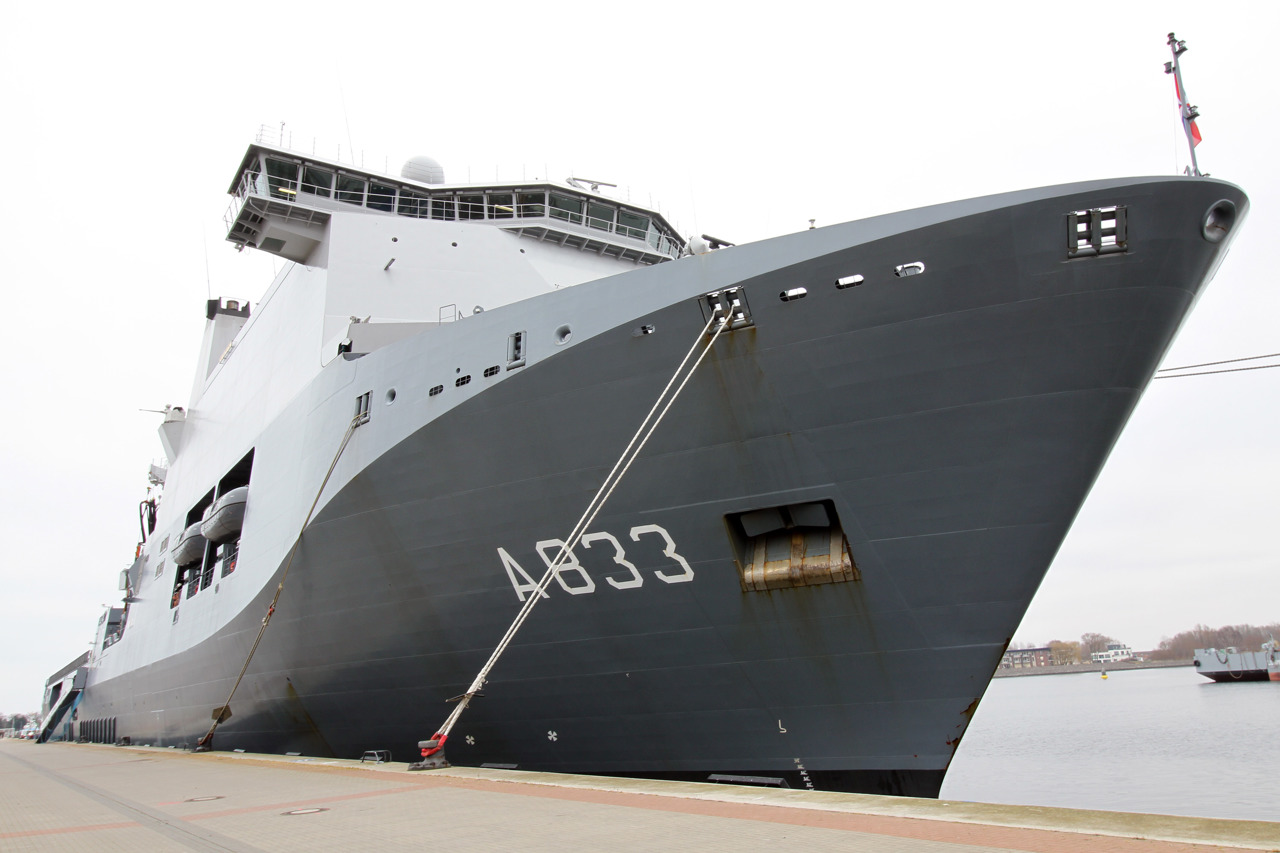 Karel Doorman in Warnemünde