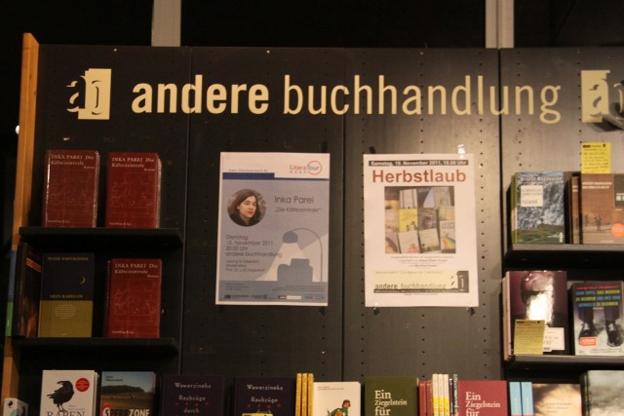 "Die Kältezentrale" in der anderen buchhandlung