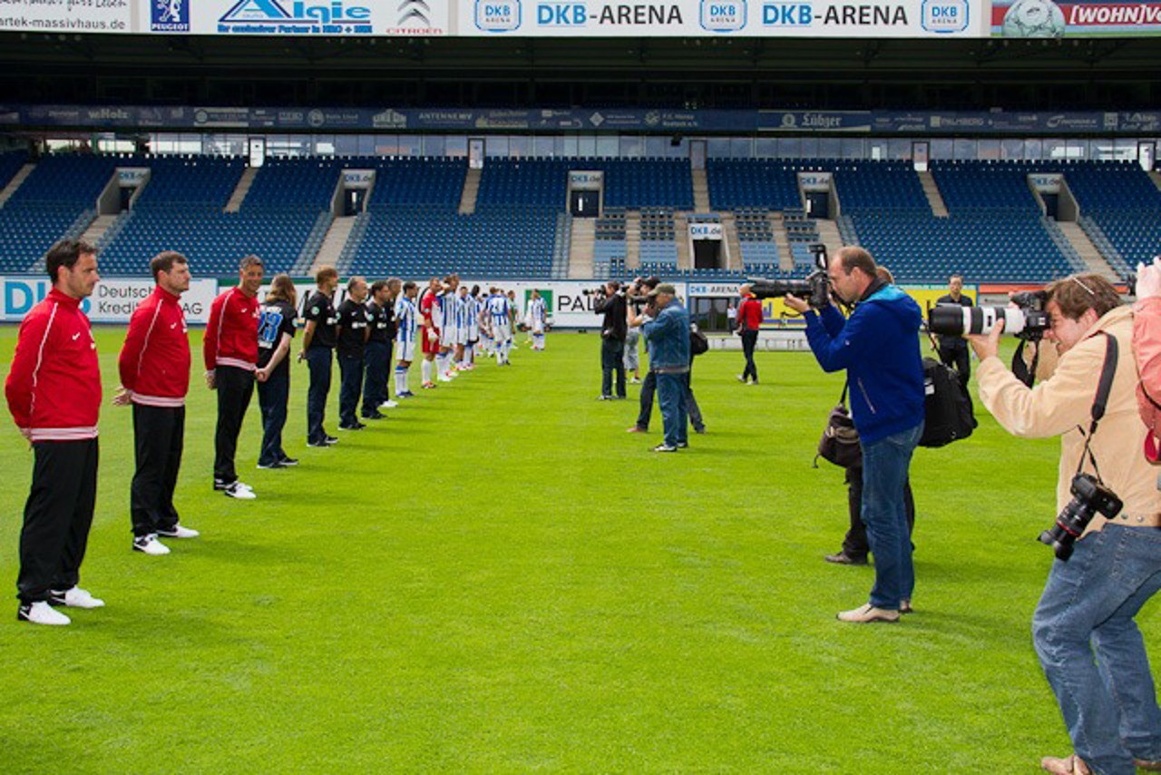Fototermin beim FC Hansa Rostock