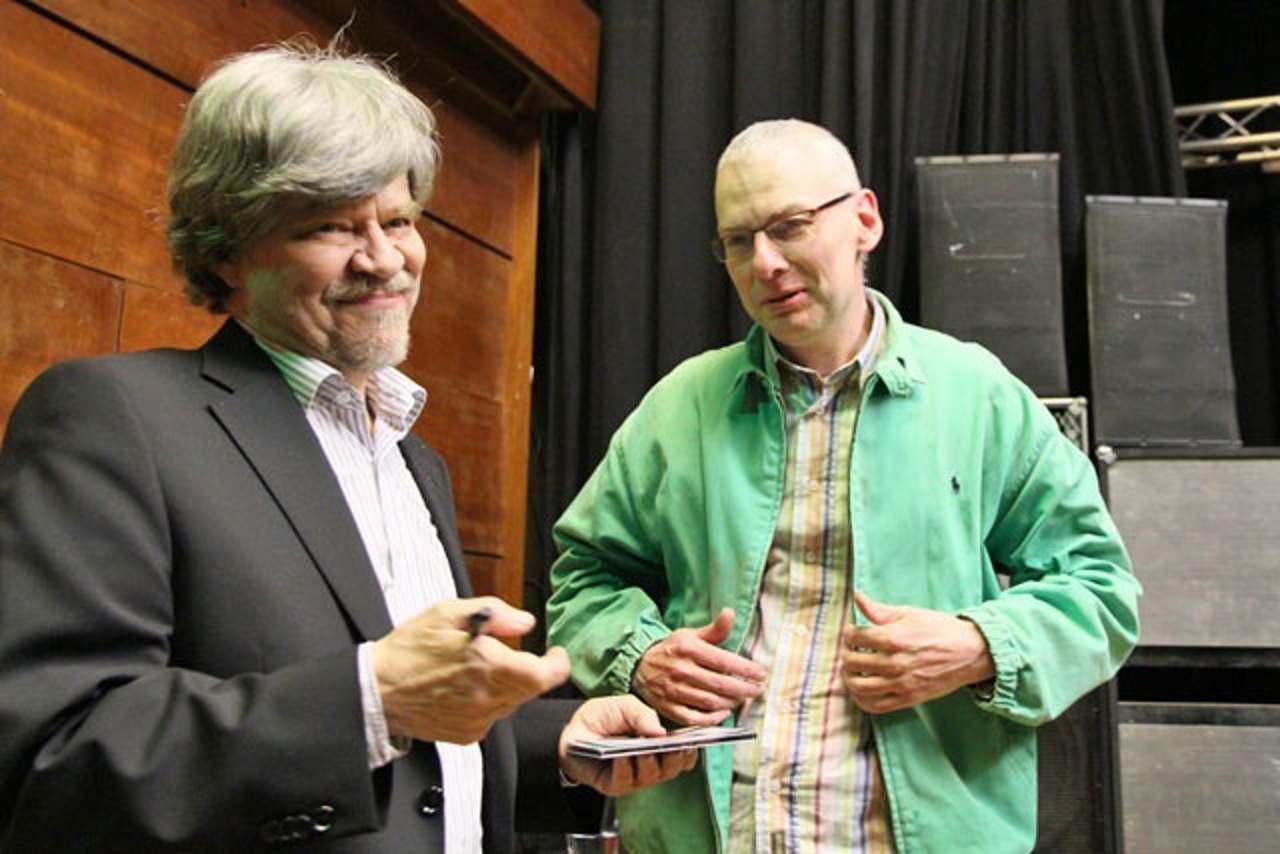 M. A. Numminen und Prof. Lutz Hagestedt