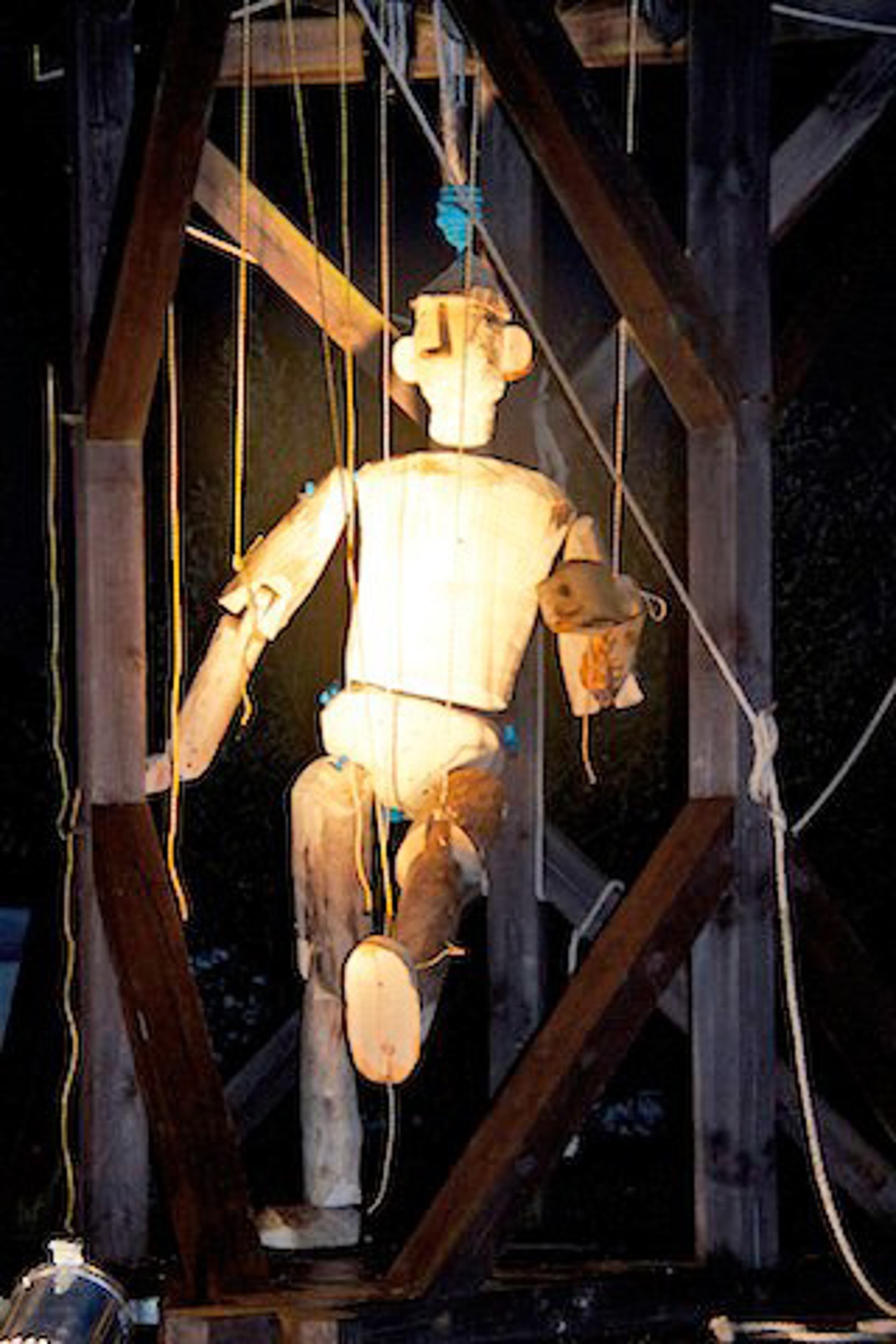 Pinocchio bei der LichtKlangNacht 2014