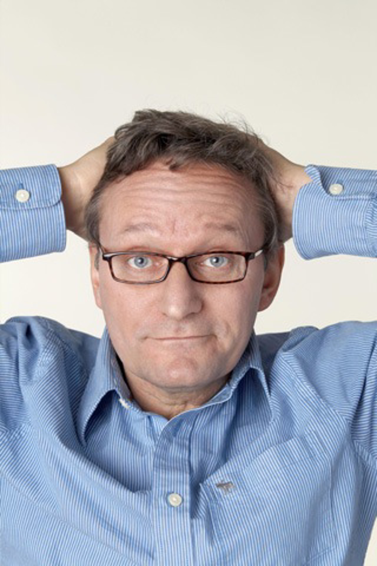 Frank Lüdecke ist am 3. Juni 2012 bei der Intensiv-Station, dem satirischen Monatsrückblick des NDR, im Rostocker Moya zu Gast