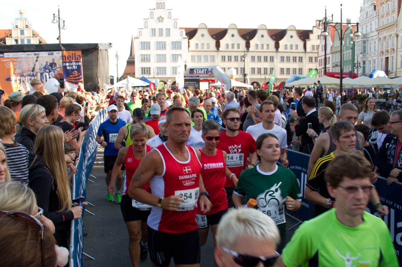 Start in die 15. Rostocker Marathonnacht