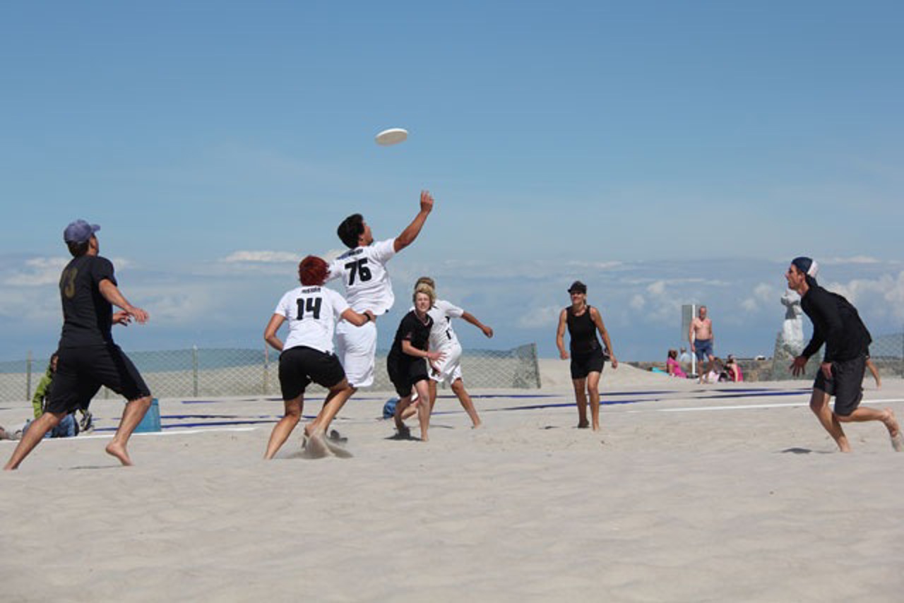 Frisbee-Finale in Warnemünde