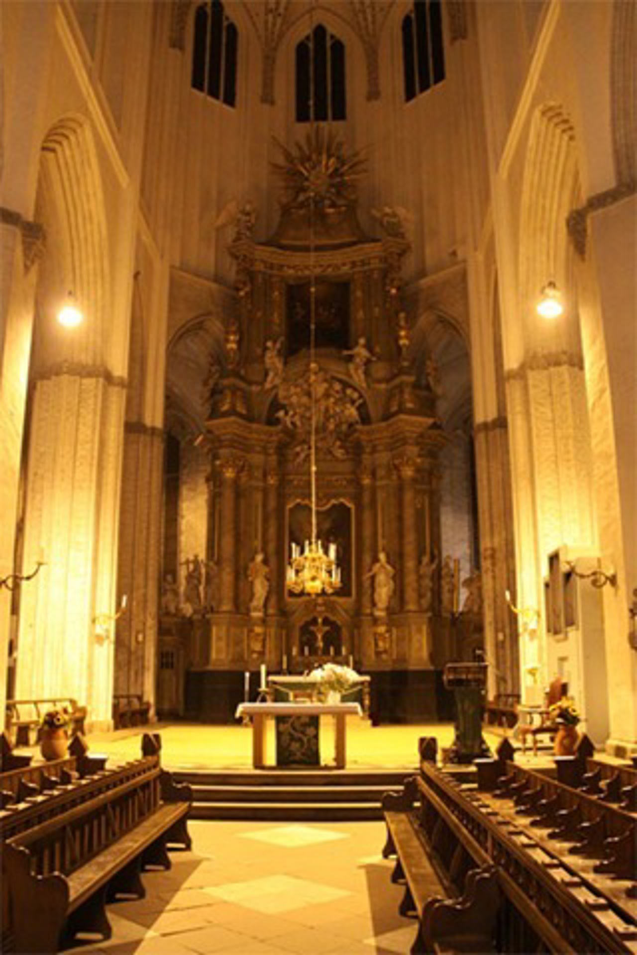 Altar der Marienkirche in Rostock