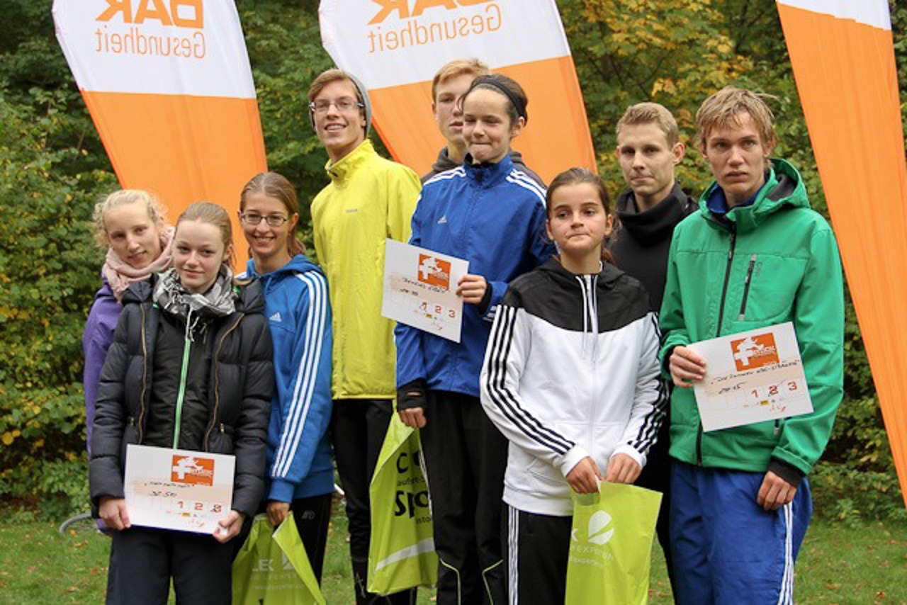 Siegerehrung Schülerlauf