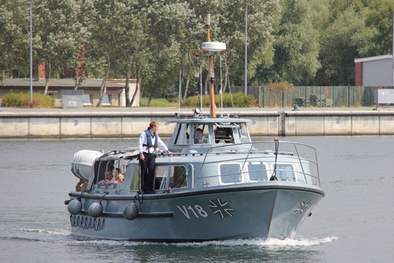Barkassentour bei der Marine