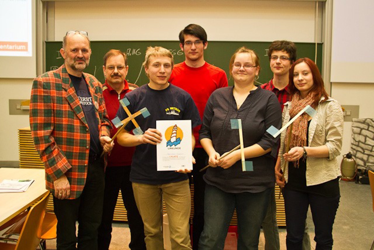 Physiktag 2013: Gewinner vom Albert Einstein Gymnasium Neubrandenburg