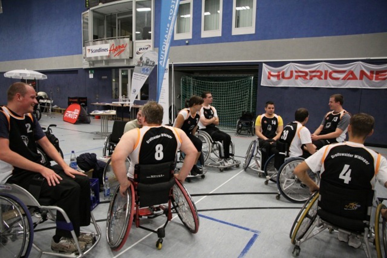 Greifswalder Wikinger beim meyra Cup in Rostock