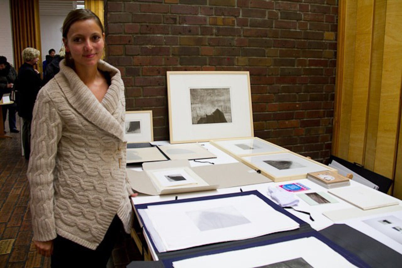 Christin Wilcken in der Kunsthalle (Archiv)