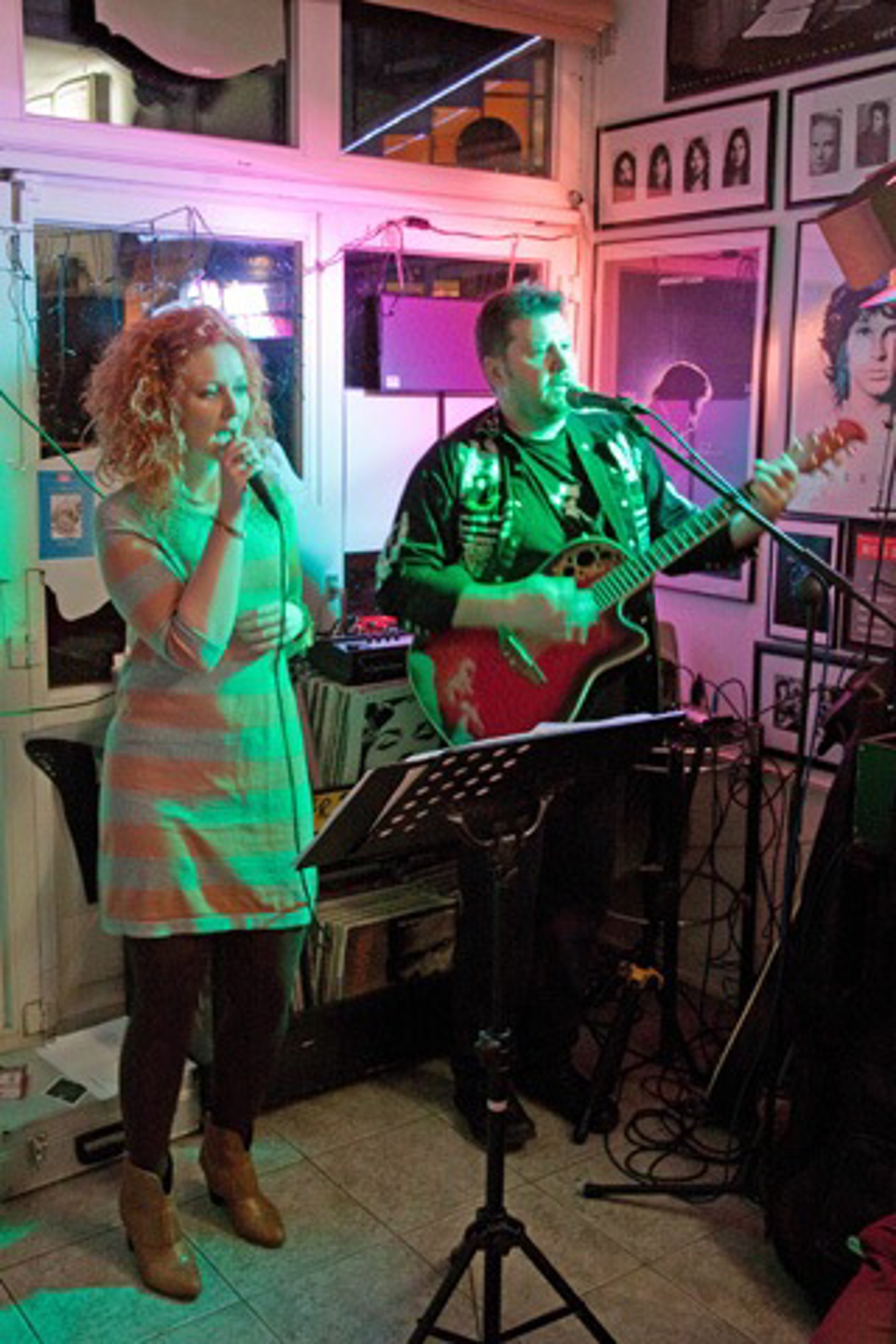 Karolin Hinz und Olaf Hobrlant