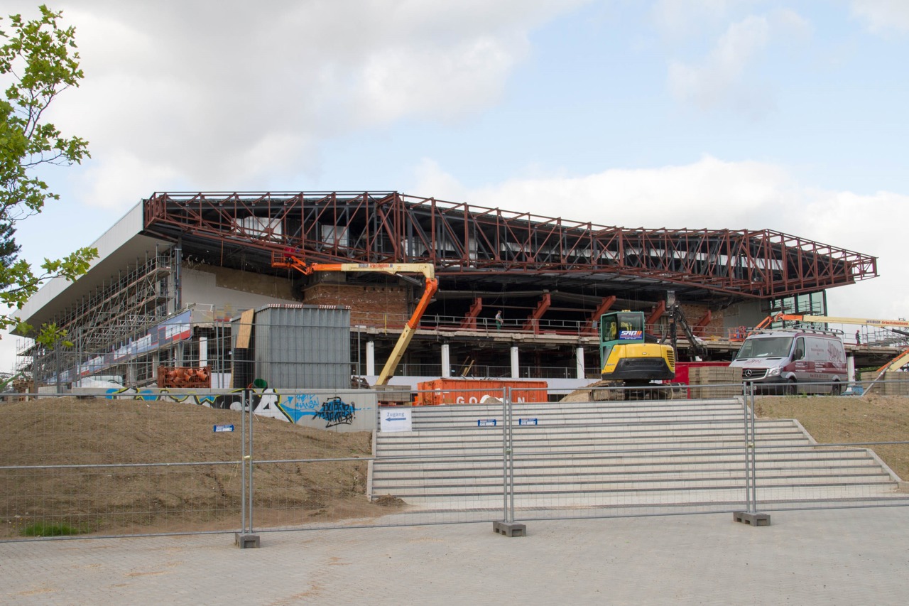Baustelle Stadthalle