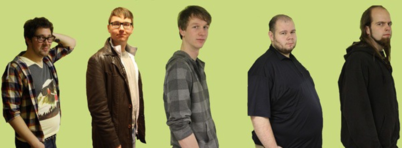 MV Poetry All Stars in Rostock: Diego Hagen, Carlo Ihde, Thomas Linke, André Marschke und Pascal Zurek