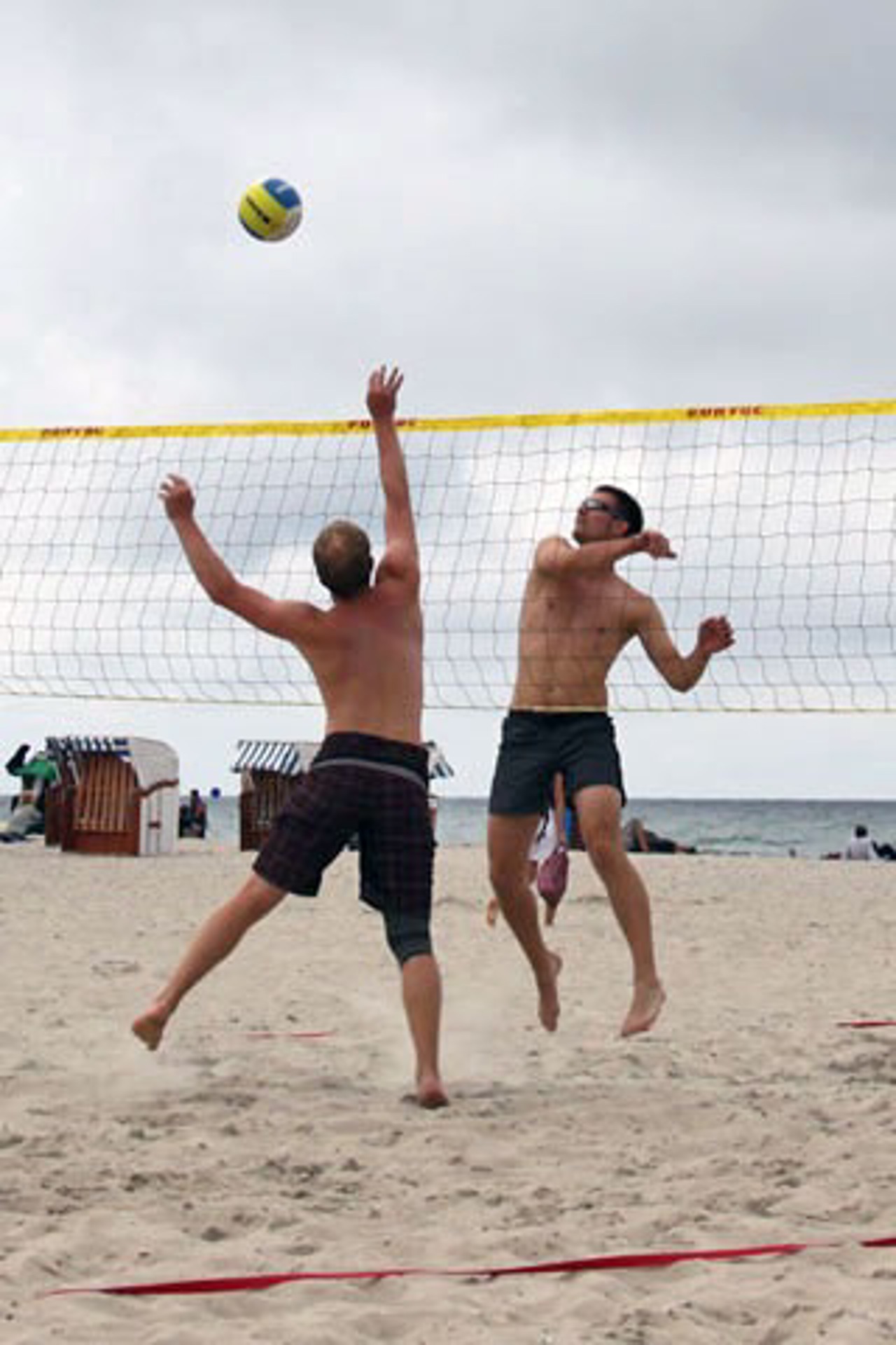 Beachvollball An-Bagger-Cup in Warnemünde