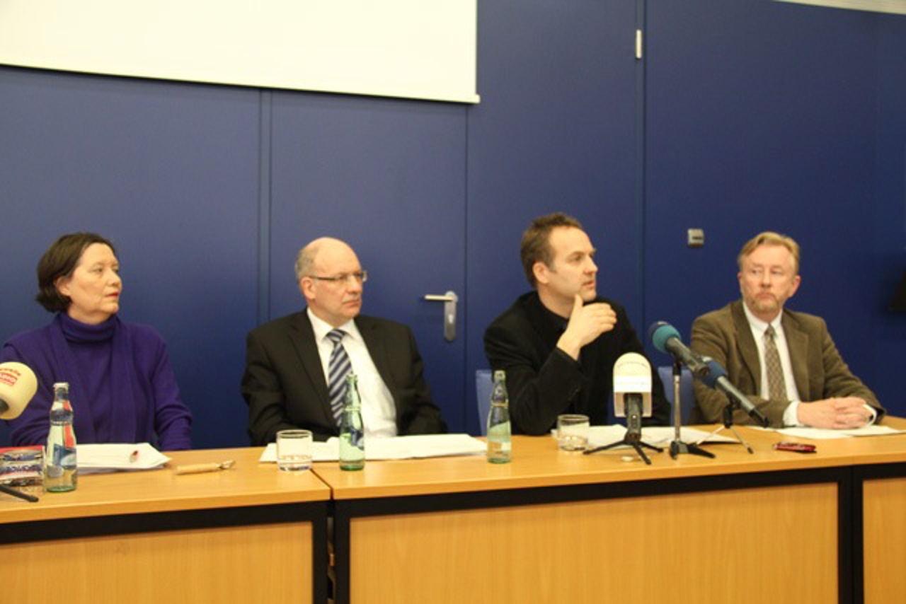 Dr. Liane Melzer, Roland Methling, Holger Matthäus, Peter Leonard
