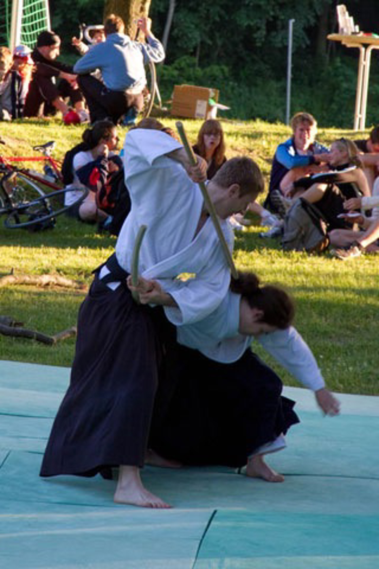 Mittsommernachtssportfest der Uni Rostock: Aikido