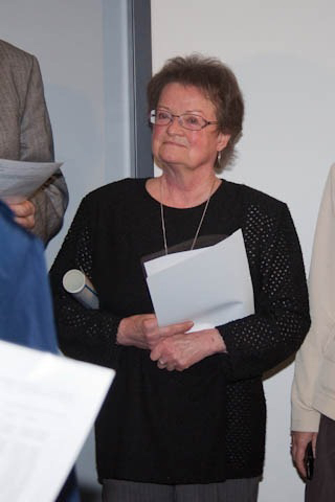 Ausstellung Stäbelower Montagsmaler Frau Sieck