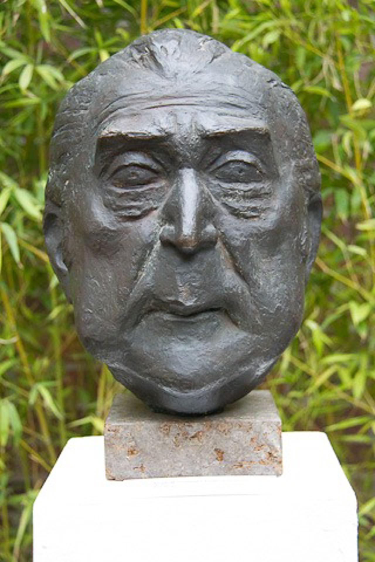 Porträt Verleger Peter Erichson 1962 Bronze
