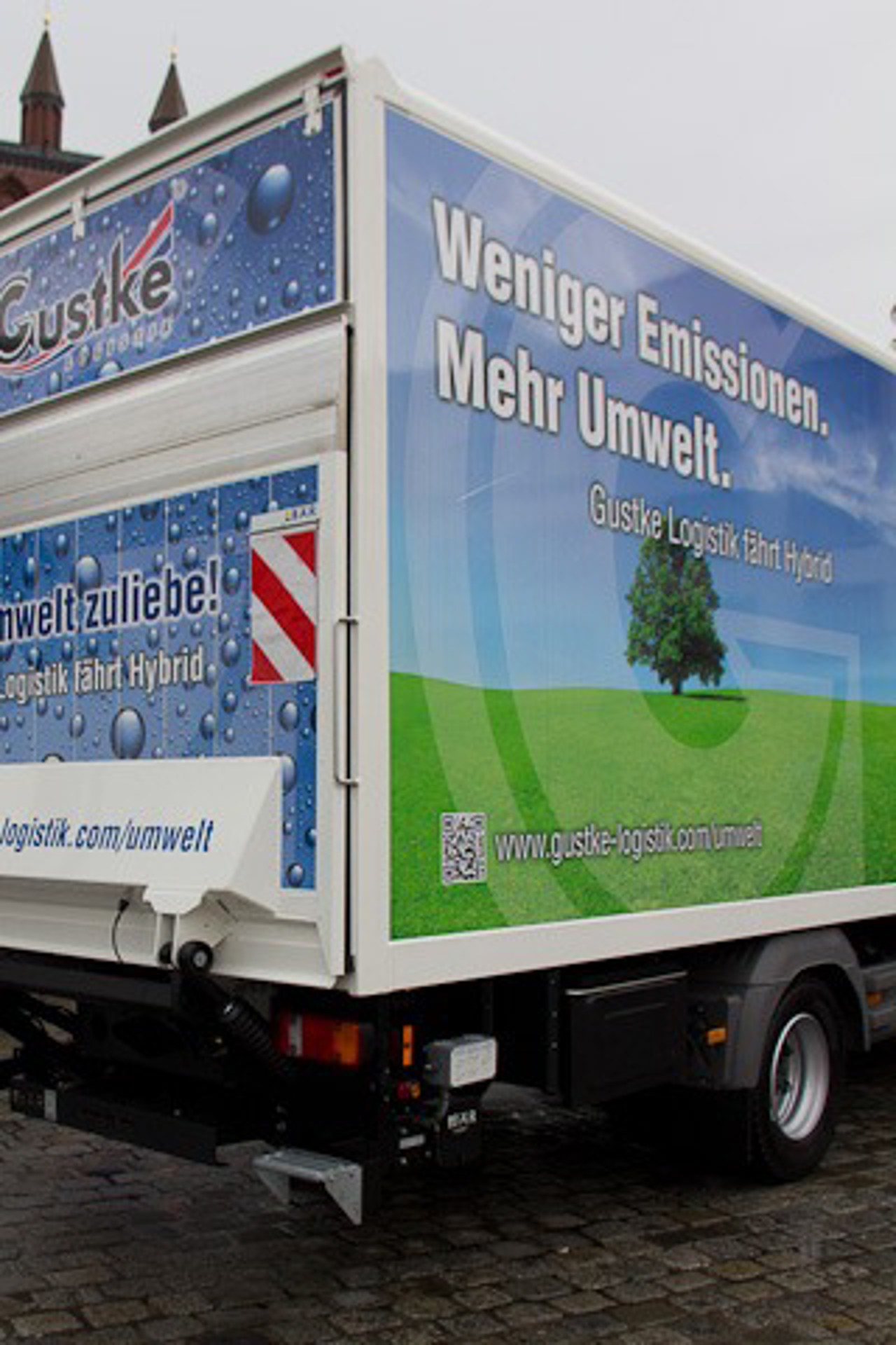 Der erste Hybrid-LKW Mecklenburg-Vorpommerns