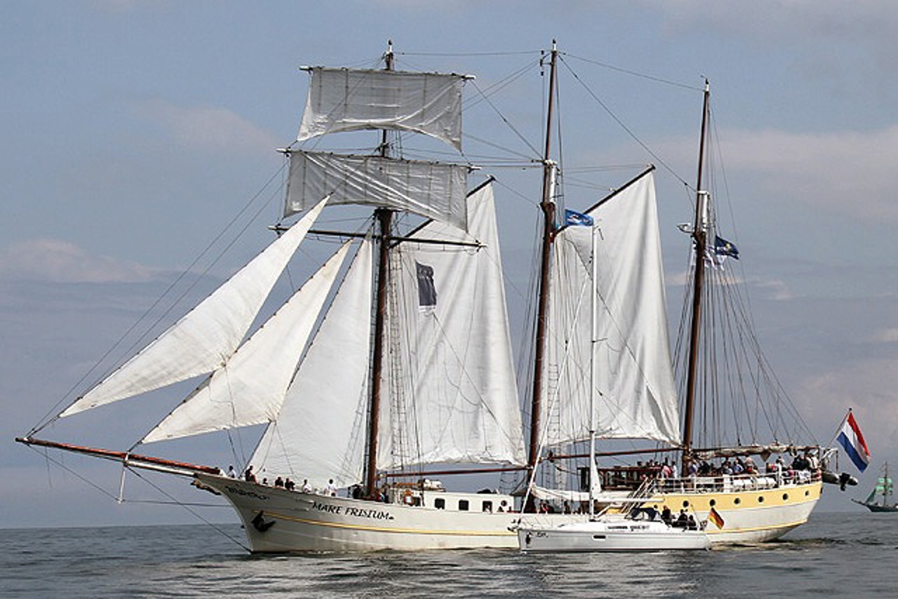 3-Mast-Toppsegelschoner Mare Frisium