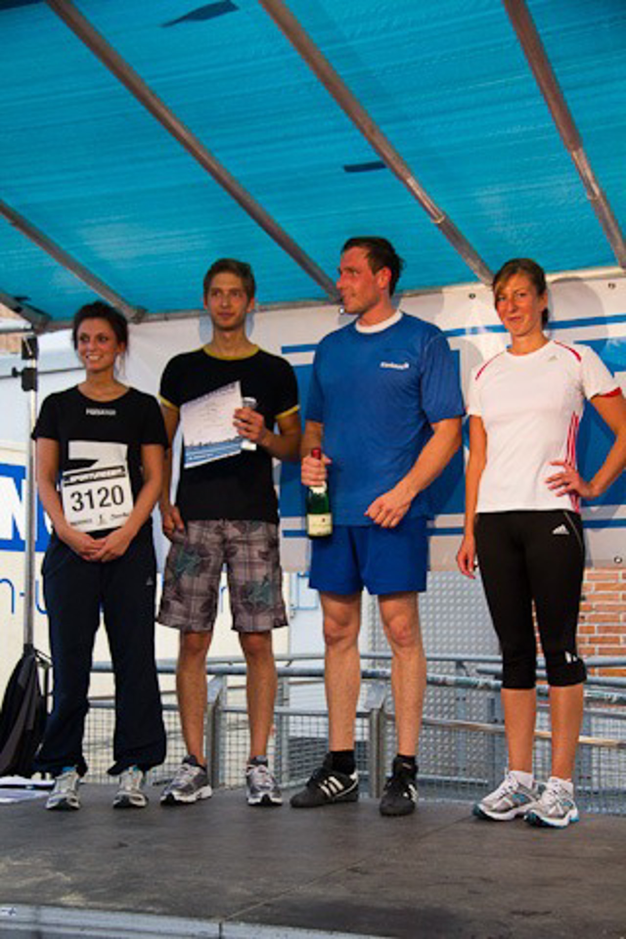 Das Team "Kienbaum" (Mixed) landete auf dem zweiten Platz