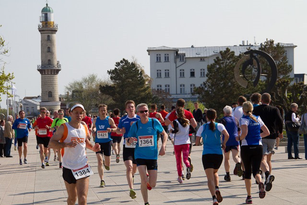 Küstenwaldlauf 2014 bis zum Leuchtturm