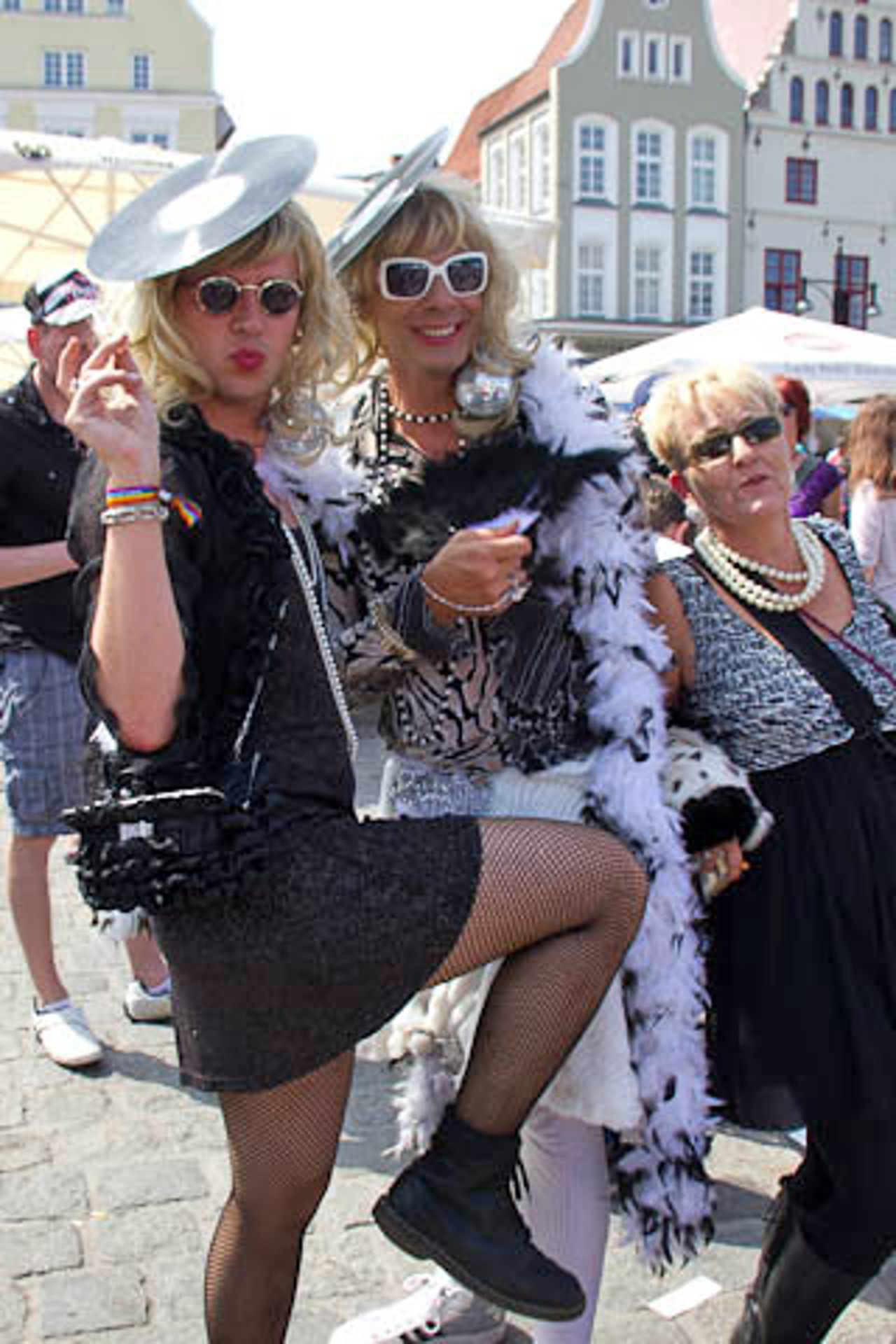 CSD 2011 auf dem Neuen Markt in Rostock