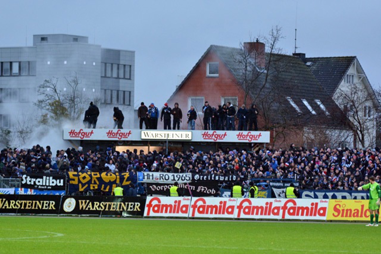 Hansa-Fans beim Gastspiel in Kiel